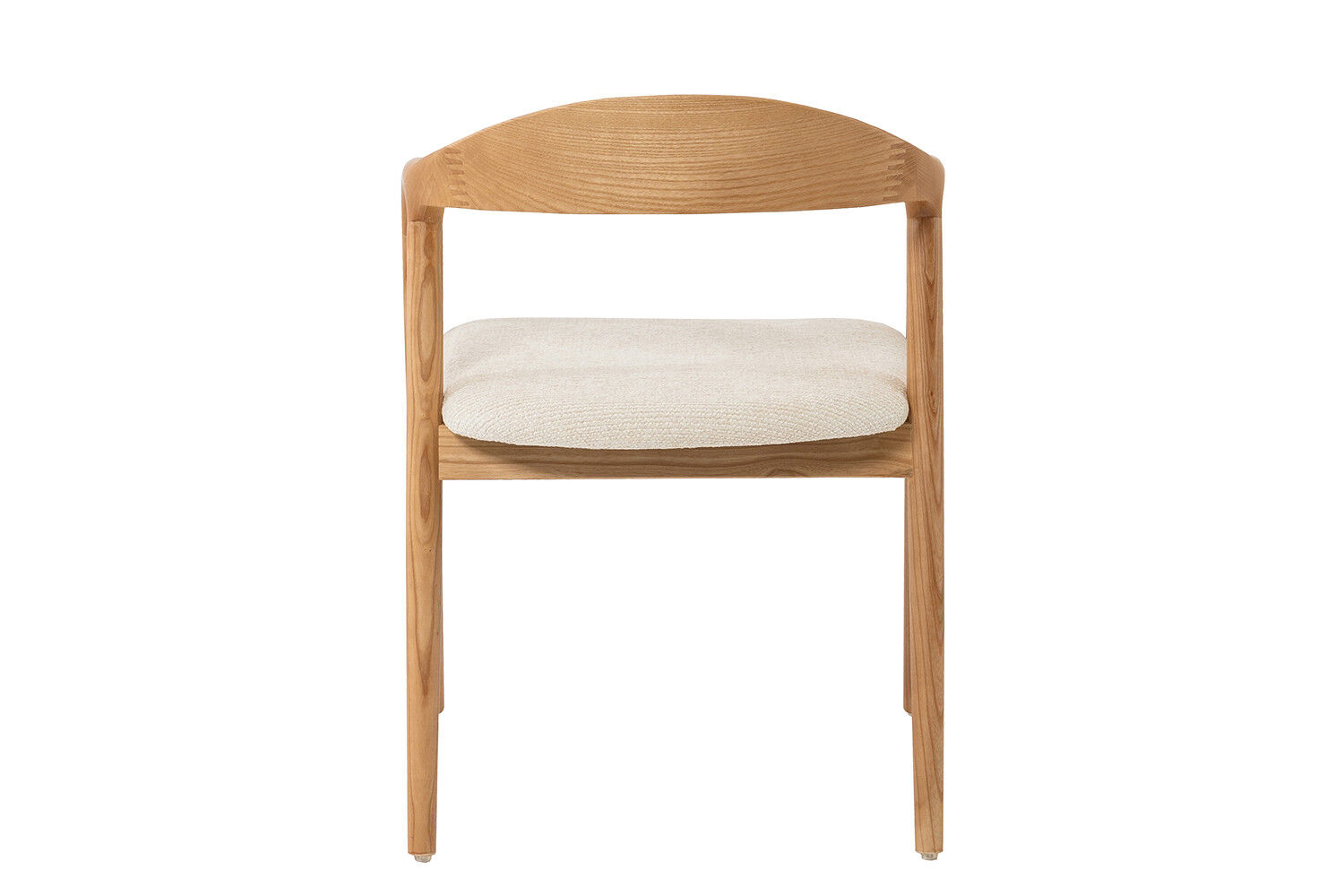 Eetkamerstoel Claire Essenhout Naturel Beige van Nieuwe Sfeer.