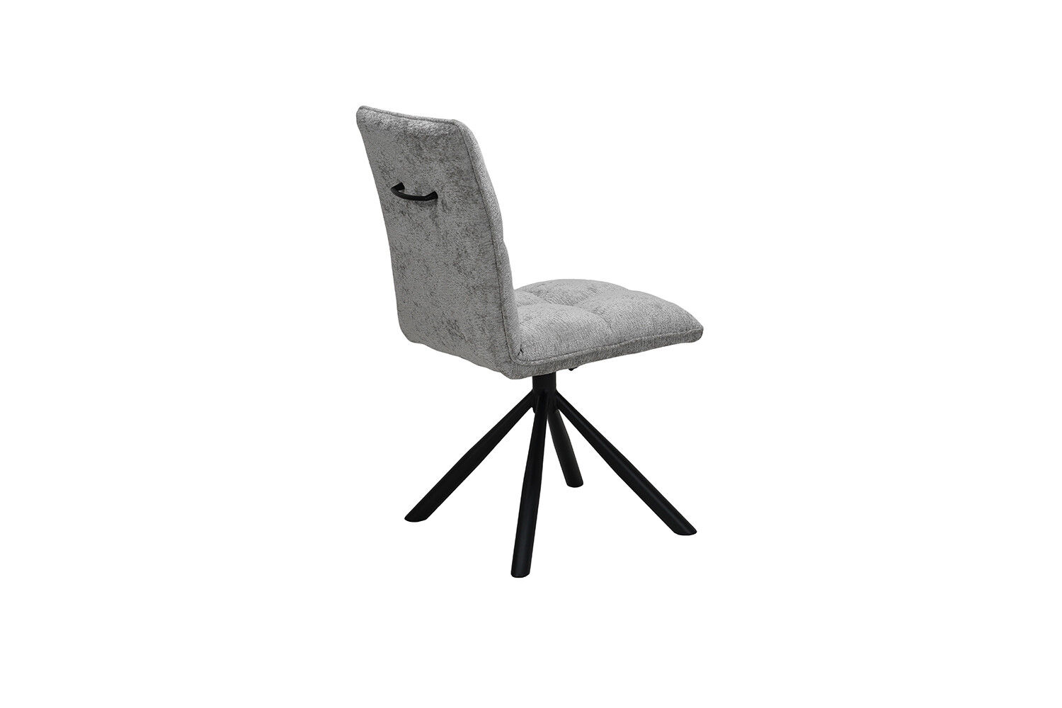 Stoel Jack Draaibaar Lichtgrijs Stof: Draaistoel met lichtgrijze stoffen bekleding van Nieuwe Sfeer.