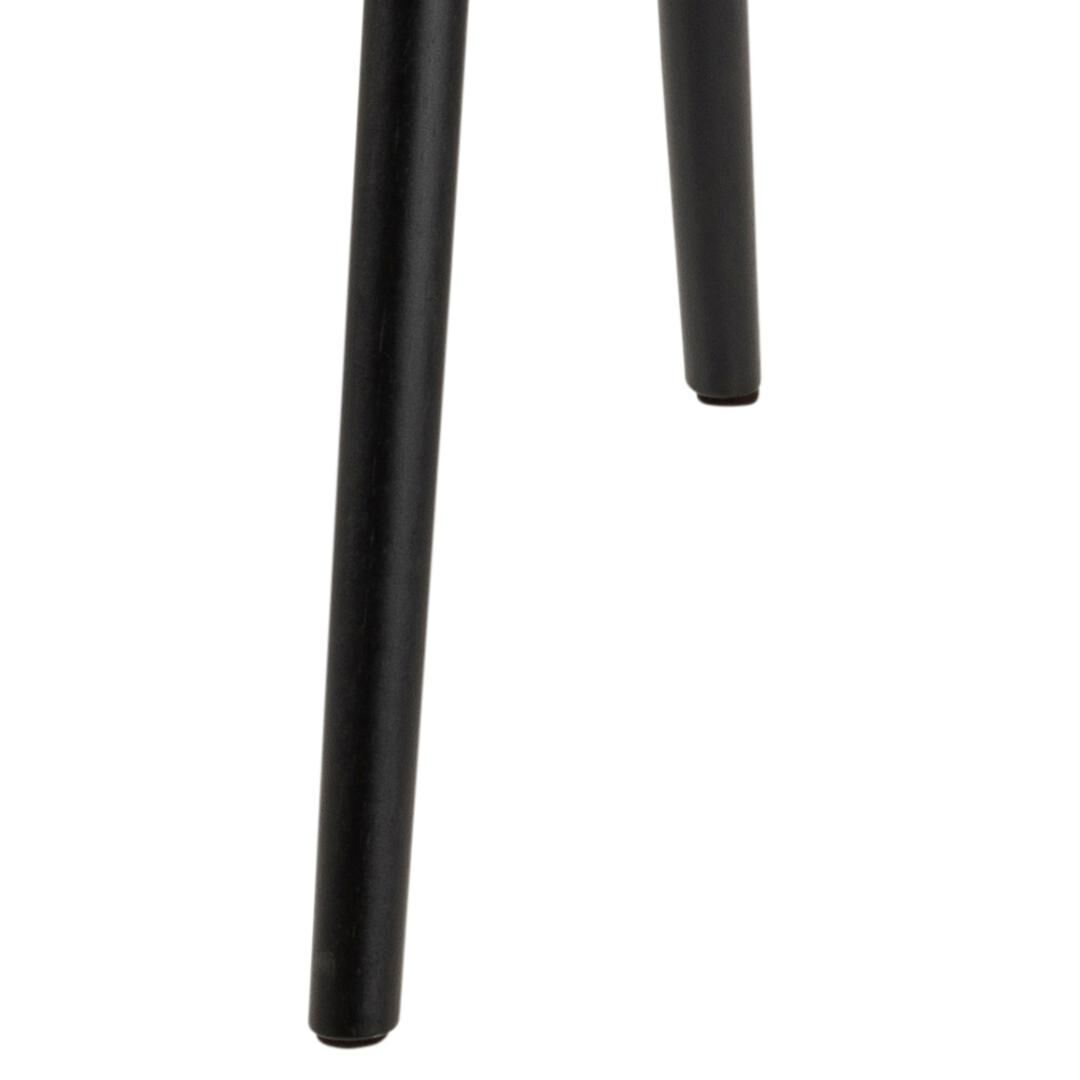 Batilda -A1 eetkamerstoel: Detail van de zwarte stoelpoten (set van 2)