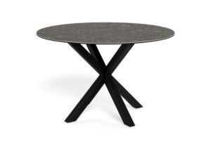 Eettafel Hemel 119 CM Rond Keramiek Staal  Rond