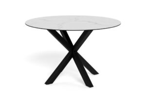 Eettafel Hemel 119 CM Rond Keramiek Staal
