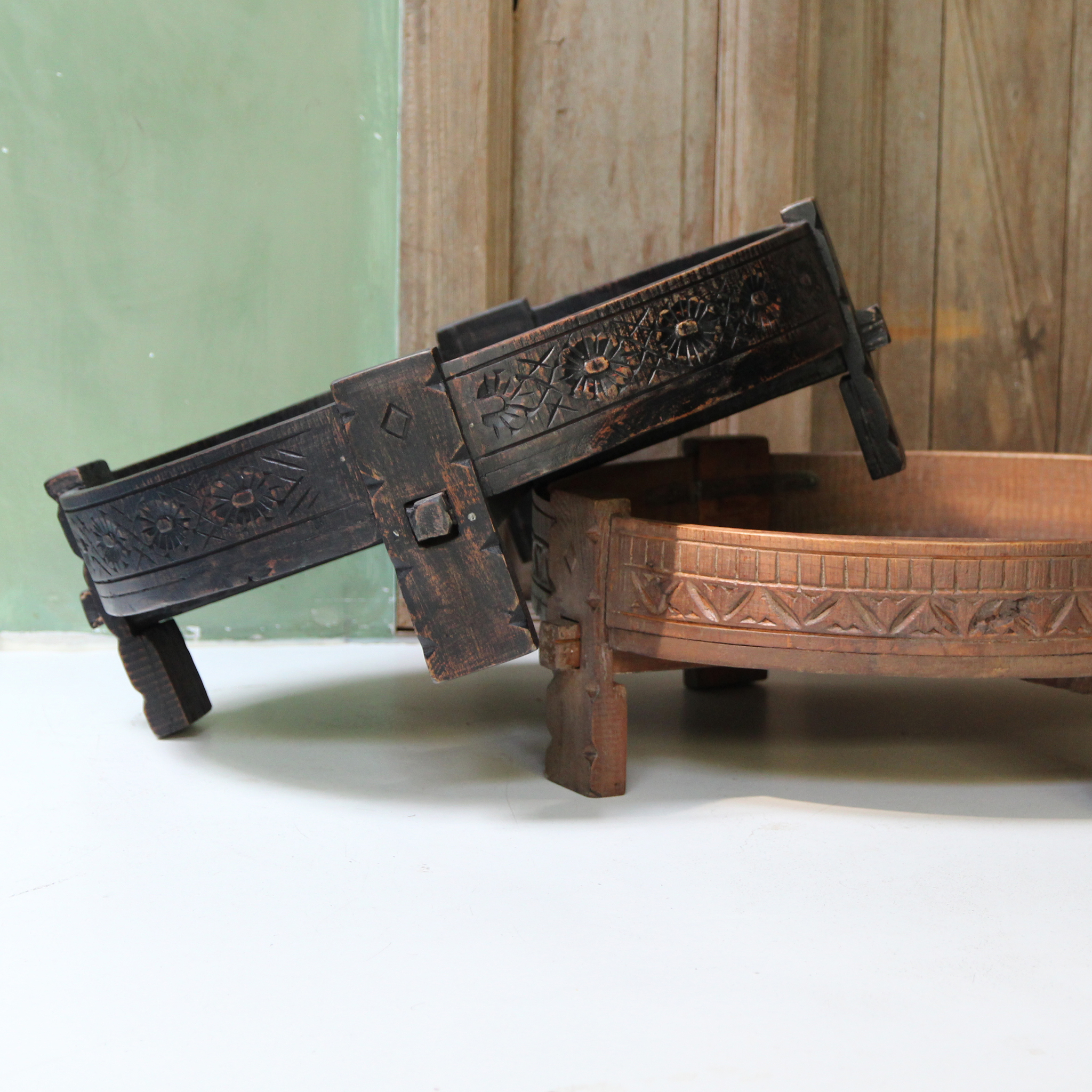 Bijzettafel Sakond 73X73 73x73 cm hout - Afbeelding 5