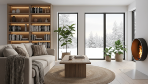 scandinavisch landelijk interieur