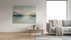 schilderij scandinavisch interieur