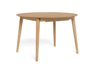 Eettafel Nieuwe Sfeer 115 CM Rond  Eikenhout Uitschuifbaar 2