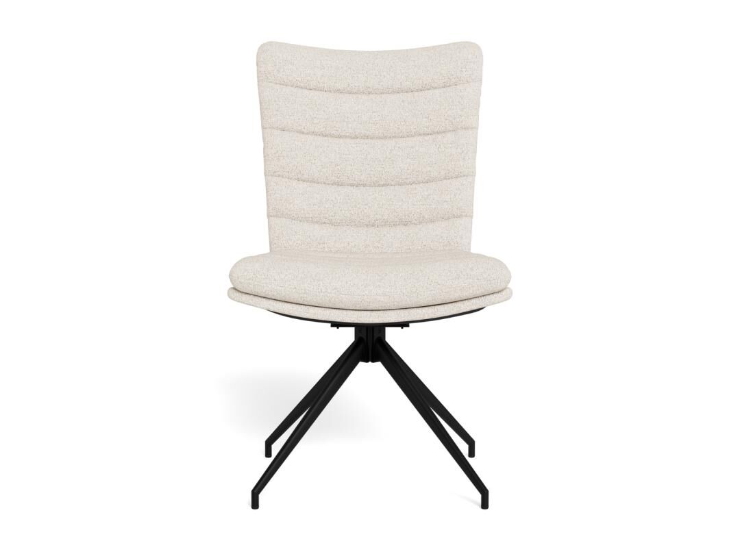 Grafton Eetkamerstoel – Crème Bouclé Set 2 - Afbeelding 2