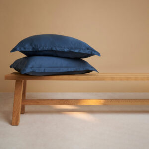 Kussensloop 60 x 70 cm Blauw TENCEL lyocell koel & ademend