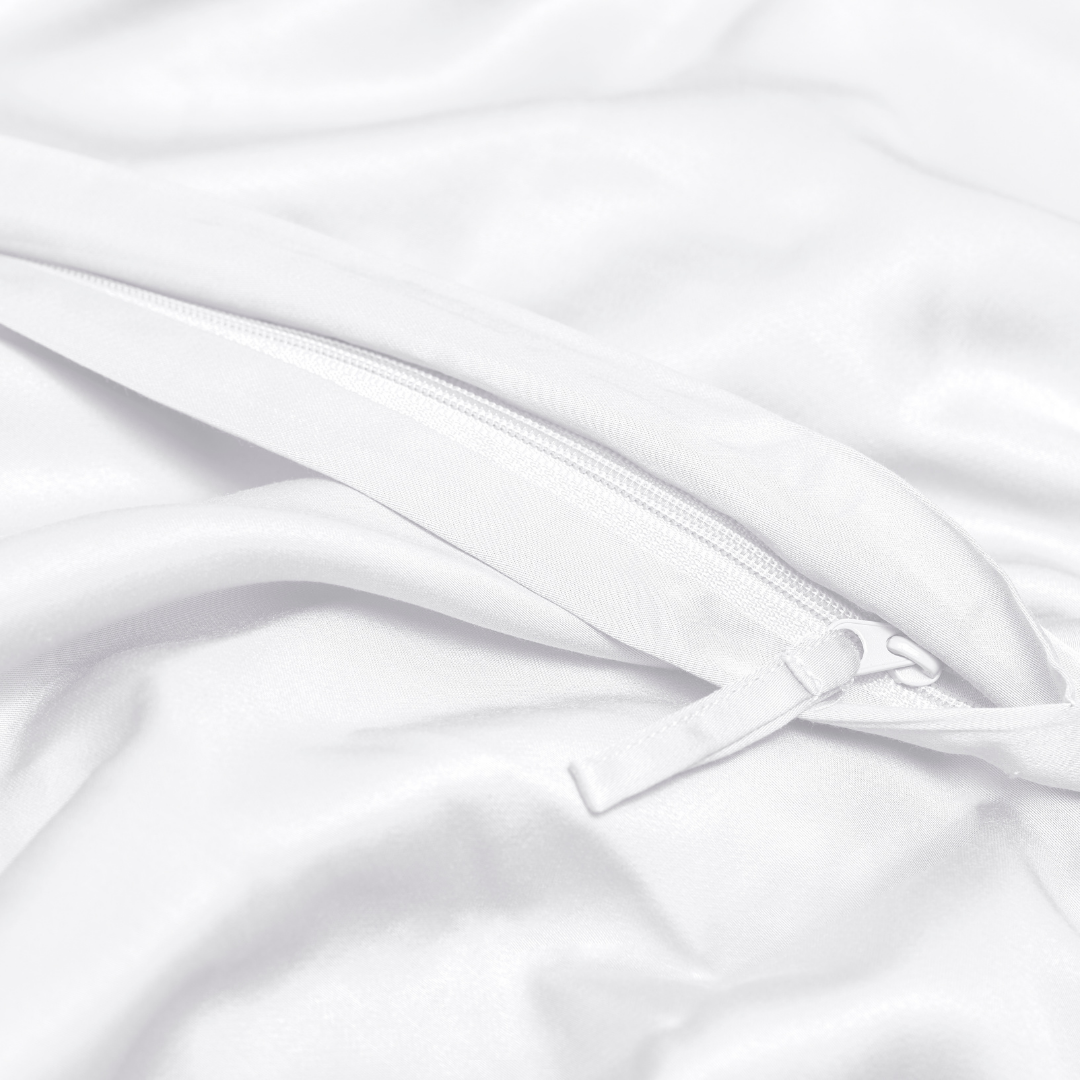Dekbedovertrek 140x220 Wit Snelle upgrade - Afbeelding 5