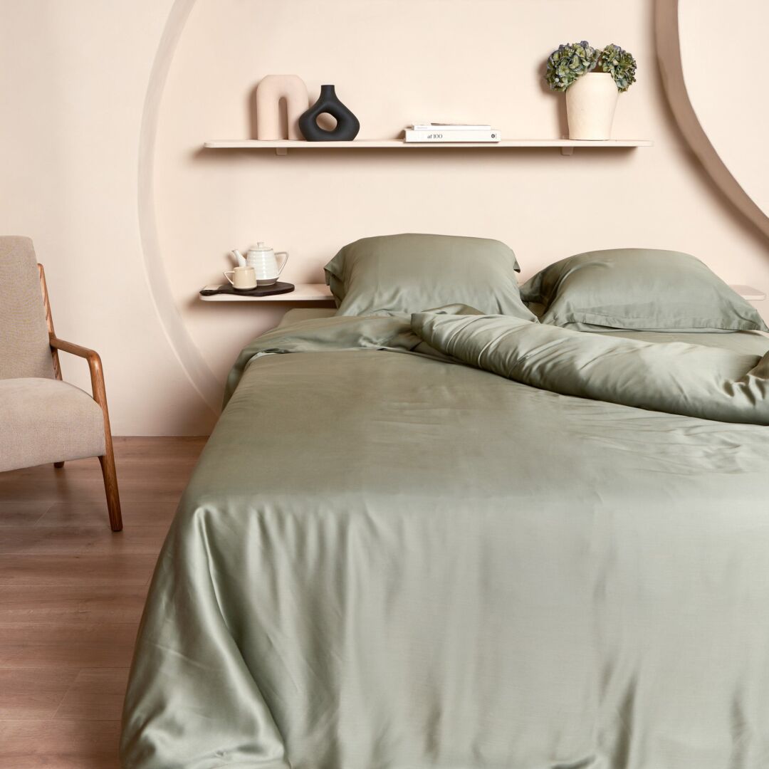 Kussensloop 80 x 80 cm Bamboe Viscose Hypoallergeen - Afbeelding 2