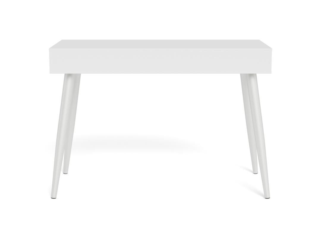 Bureau Reldormera 110 x 50 cm staal wit - Afbeelding 5