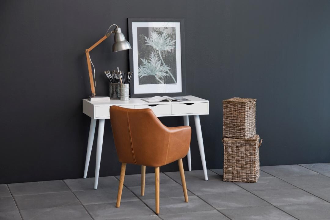 Bureau Reldormera 110 x 50 cm staal wit - Afbeelding 10