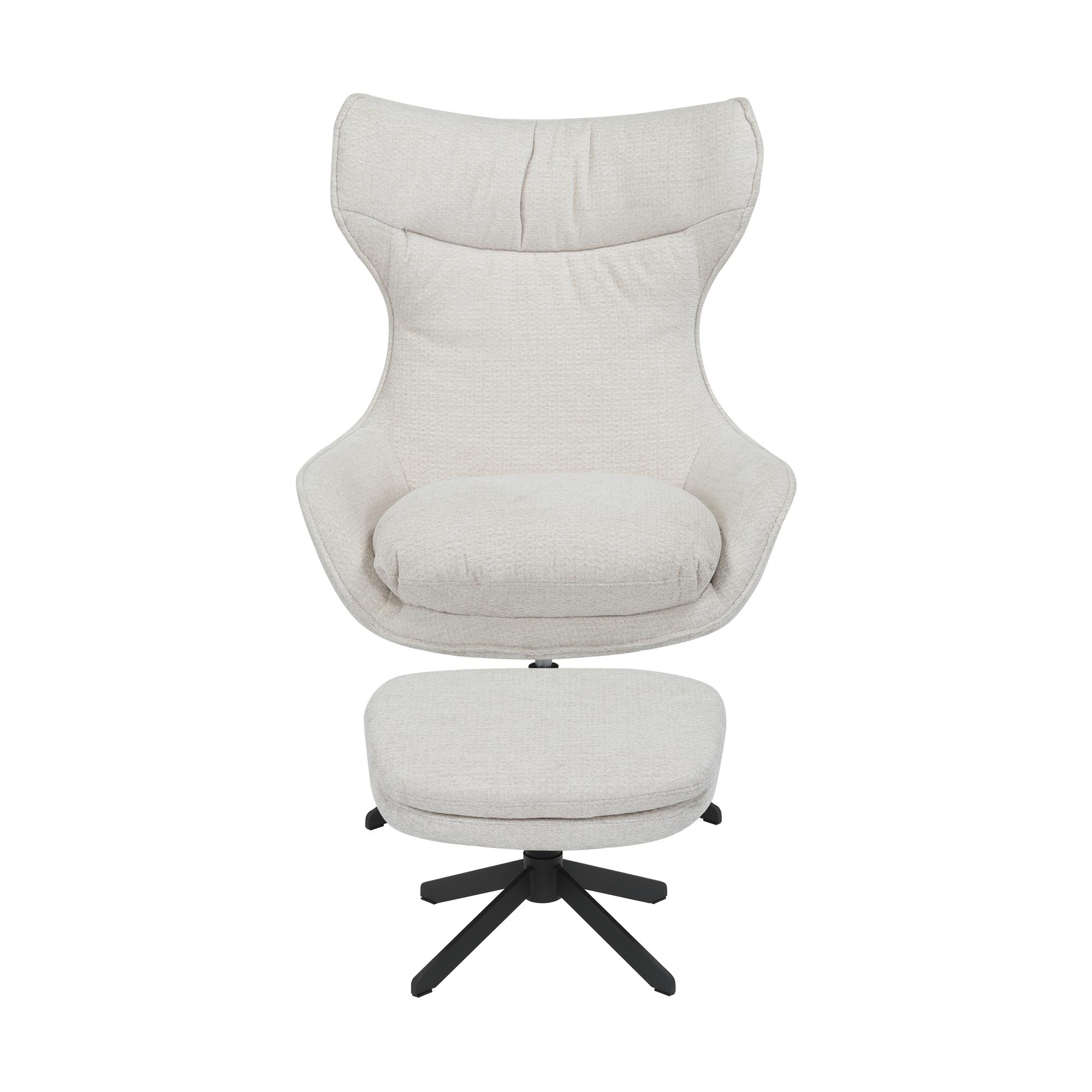 Fauteuil Forresta wit metaal - Afbeelding 3