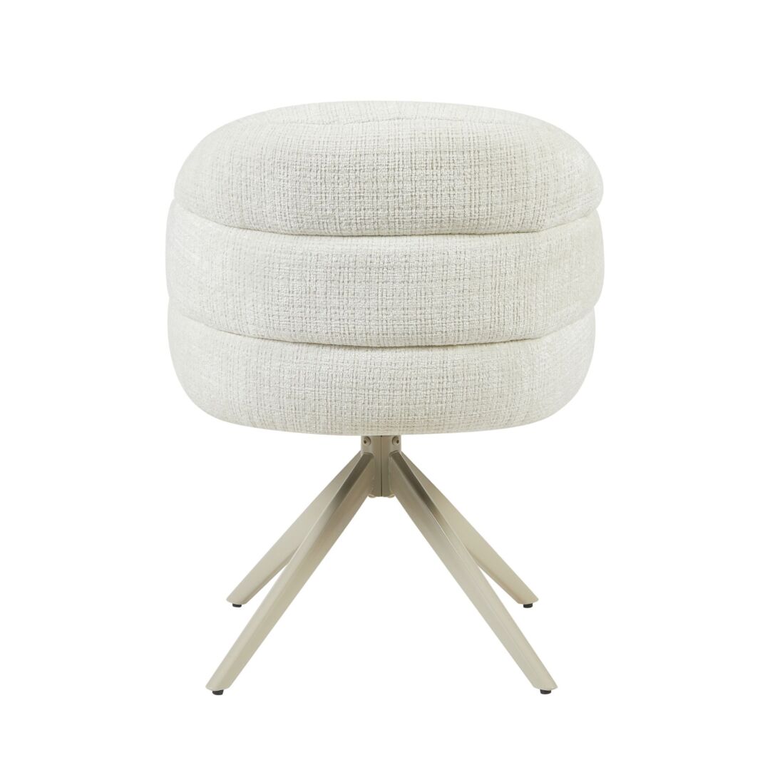 Eetkamerstoel Bella Gebroken Wit Zandkleur | Nieuwe Sfeer - Afbeelding 4