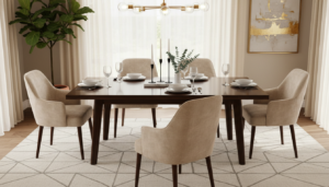 champagne velvet eetkamerstoelen