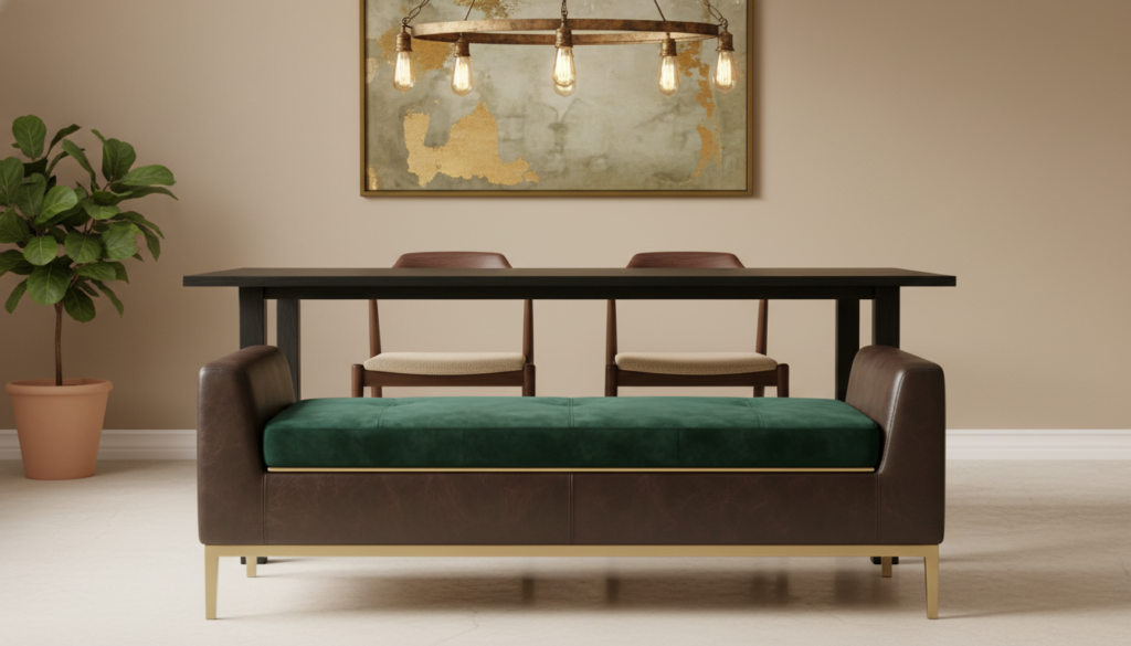 eetkamerbank materialen