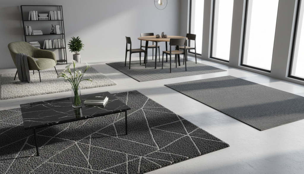 grijze vloerkleden