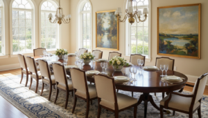 grote ovale eettafels