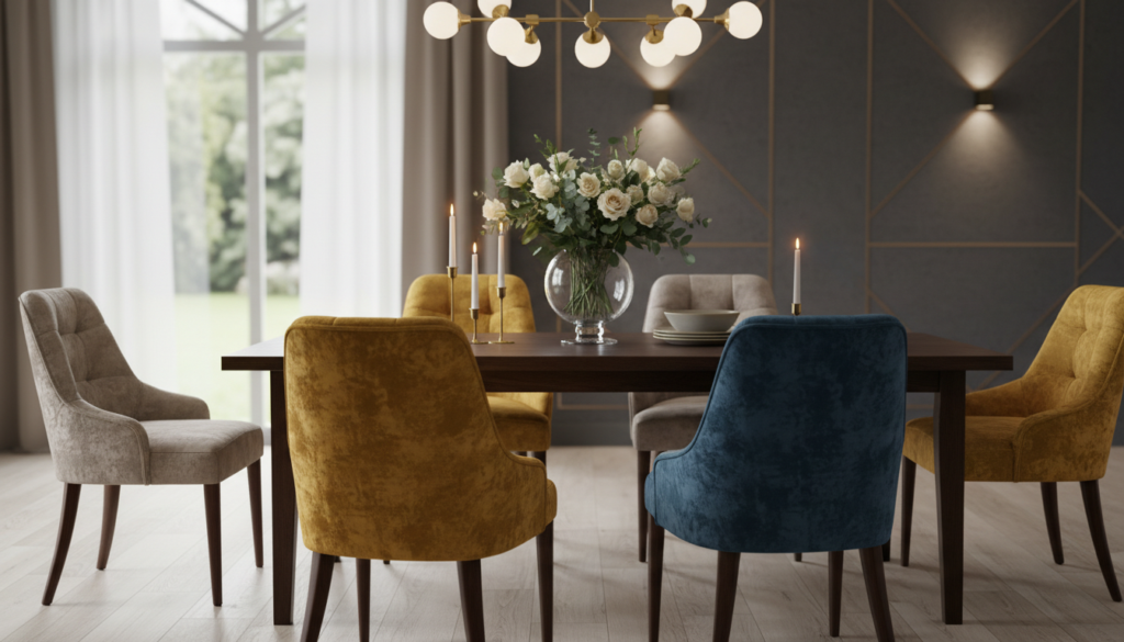 kleuren velvet eetkamerstoelen kleuren velvet eetkamerstoelen