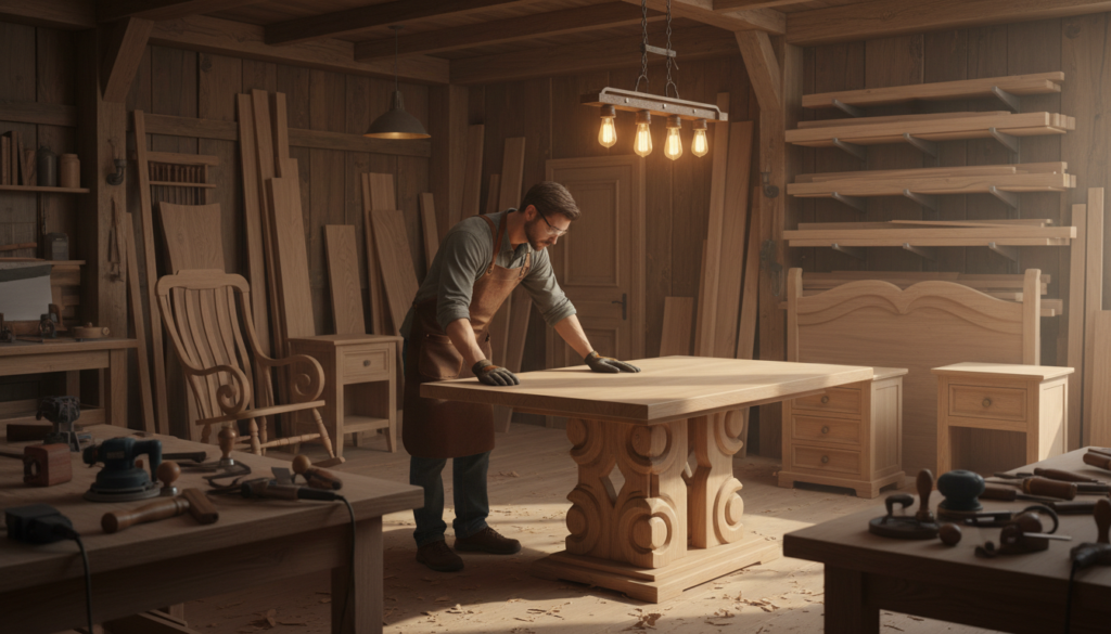 onze eigen werkplaats