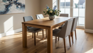 rechthoekige eettafel 180 cm