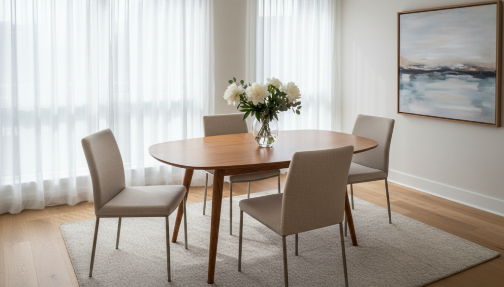 uitschuifbare eettafel