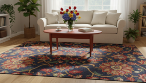 vloerkleden met bloemen