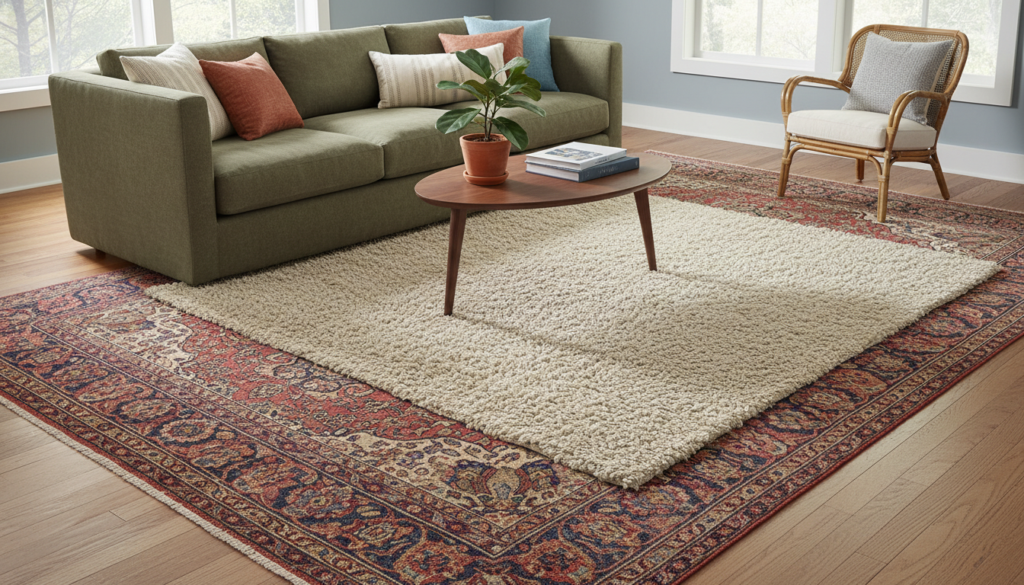 vloerkleed combineren