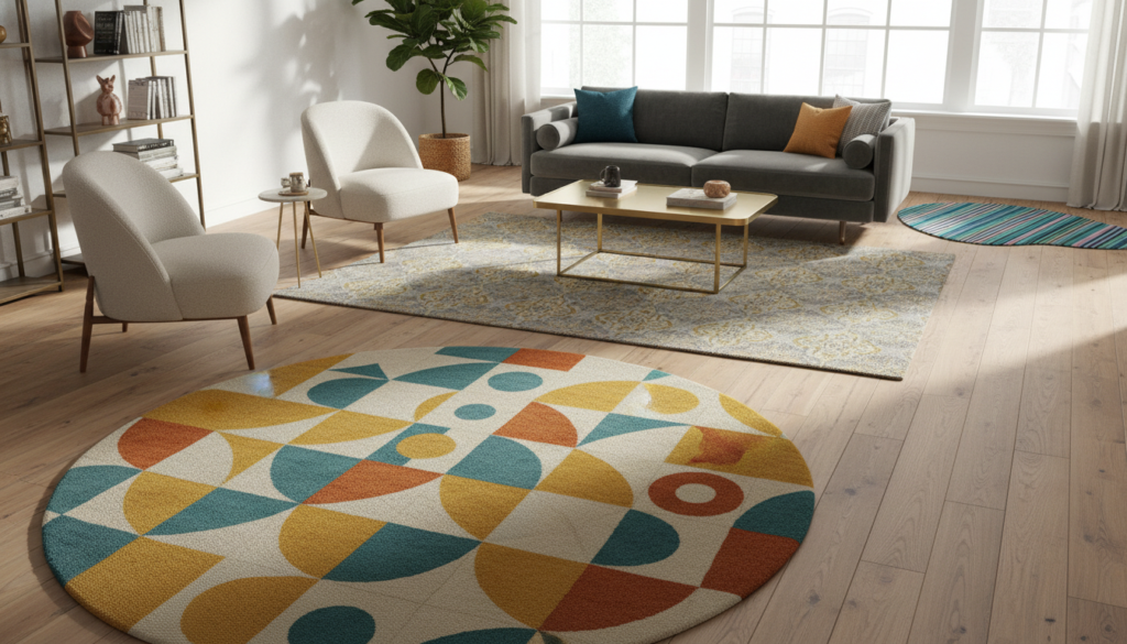 vorm en maat vloerkleed