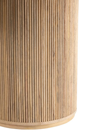 Eettafel Vincent 120 x 120 CM Vierkant  Mangohout Metaal