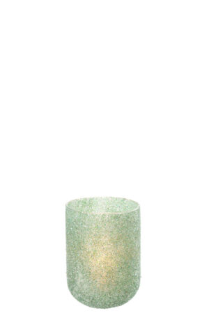 Kaarsenhouder Dalmormira glas groen