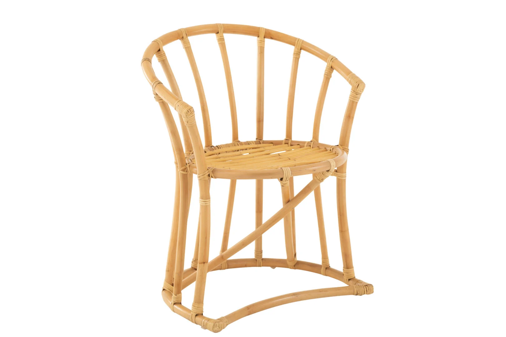 Eetkamerstoel Sierio Lichtgewicht beige rotan - Afbeelding 7