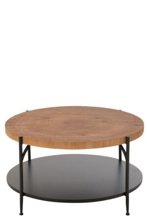 Salontafel Zwart Fineer