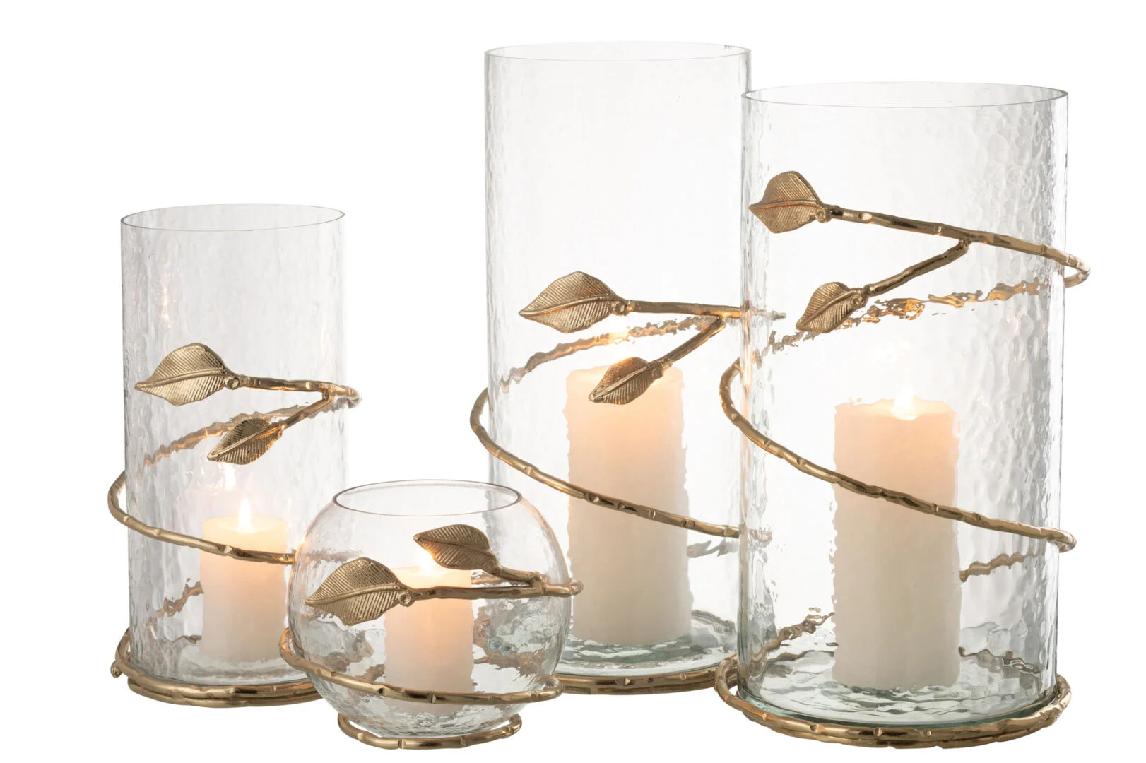 Vaas Cervisiena glas ijzer transparant goud - Afbeelding 5