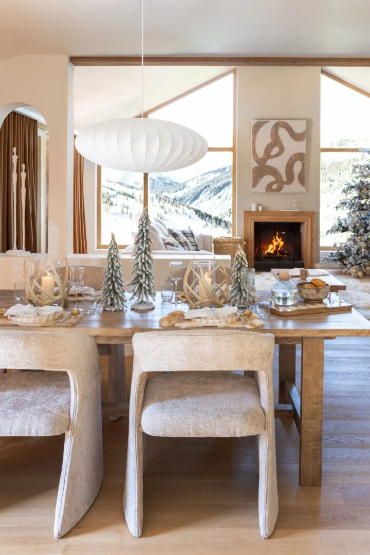 Eetkamerstoel Looro beige stof - Afbeelding 8