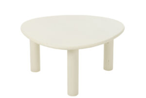 Bijzettafel Wit 66 x 38 CM Mdf