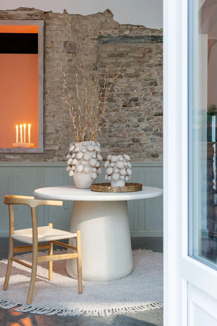 Eetkamerstoel Faivo beige touw - Afbeelding 7
