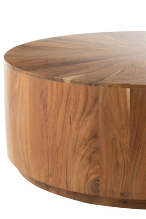 Salontafel Roest 90 x 90 CM Rond  Acaciahout