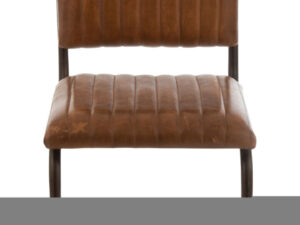 Eetkamerstoel Joero Cognac  draaibaar metalen frame