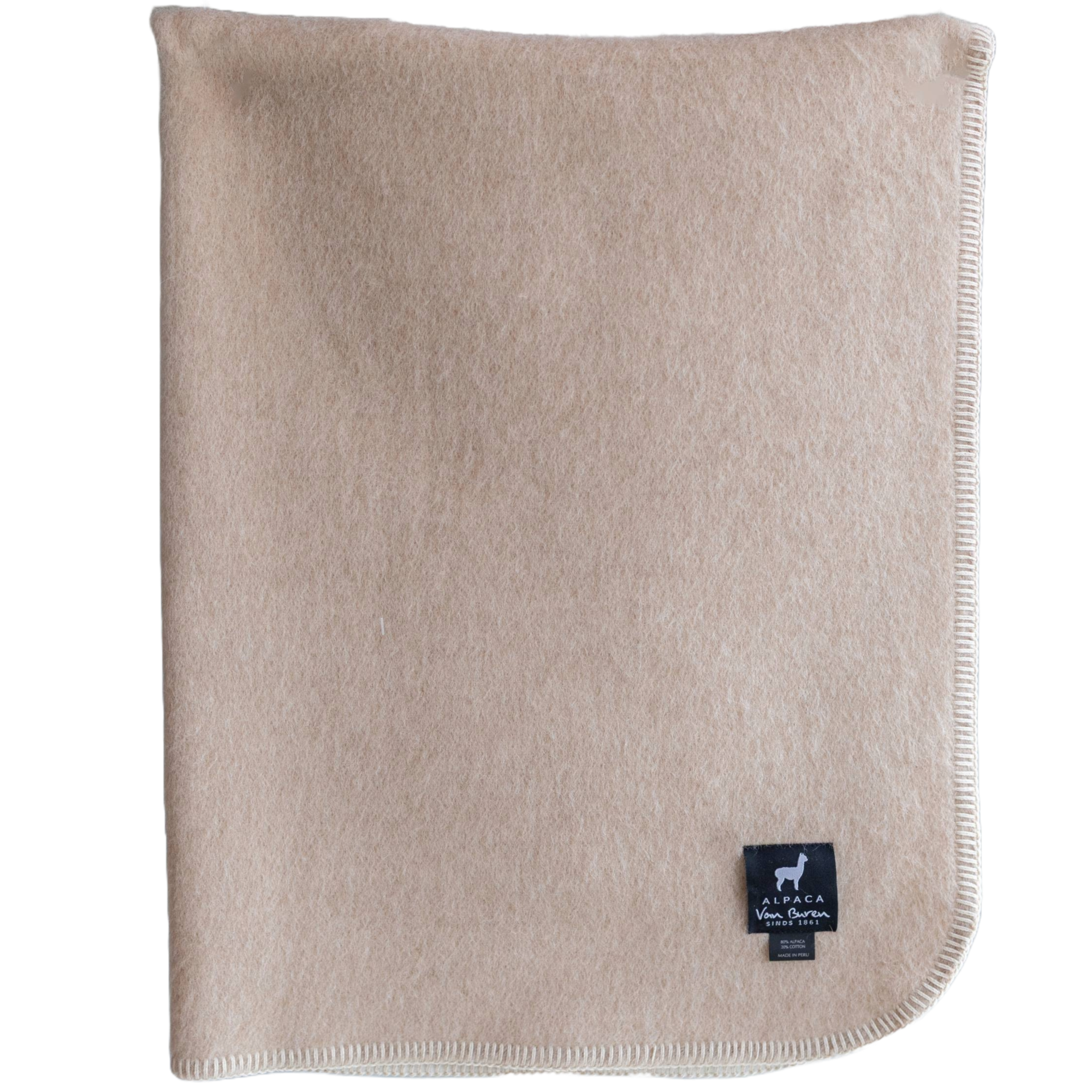 Deken Gruron Beige 100x75 cm