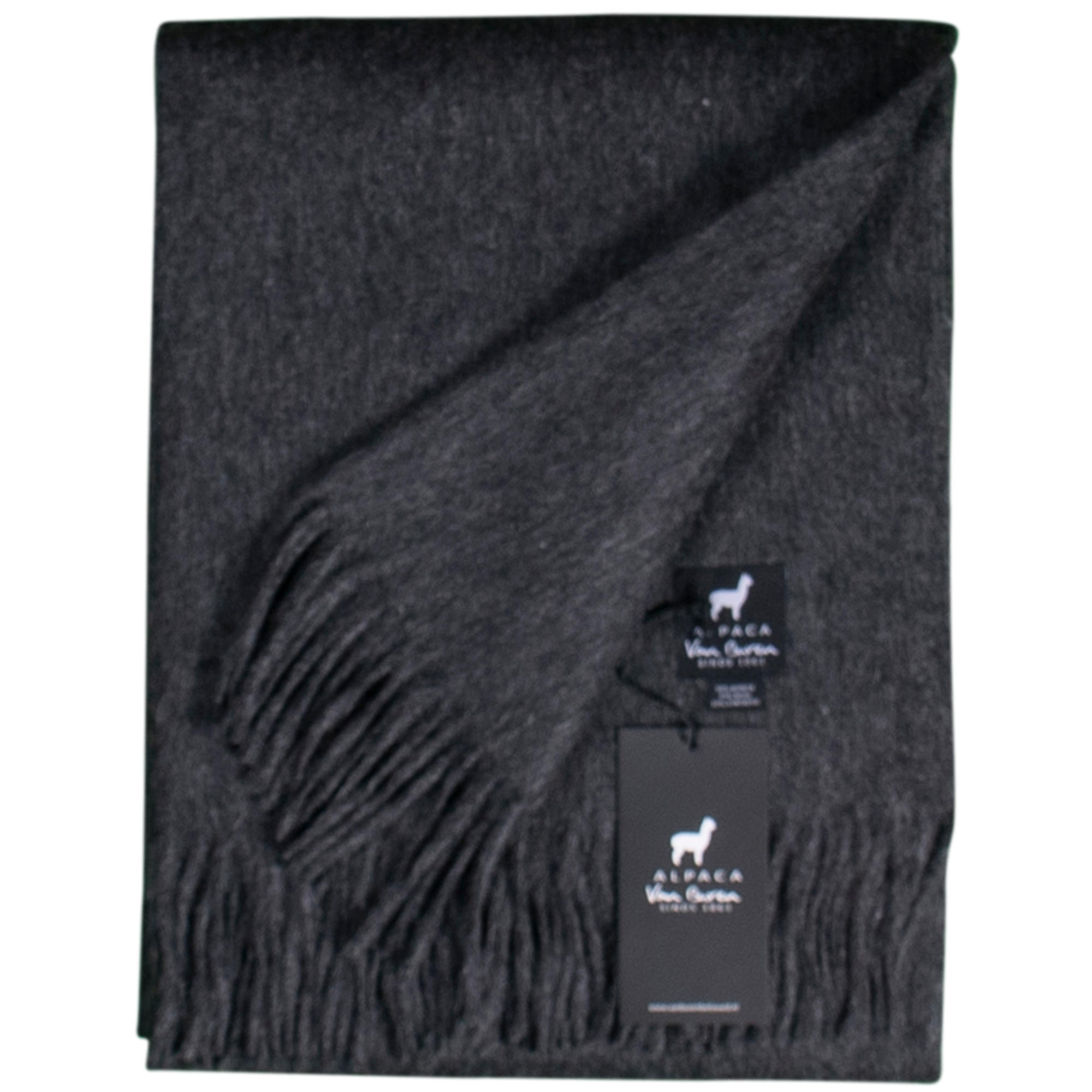Plaid Kaardol Antraciet 200x150 cm - Afbeelding 2