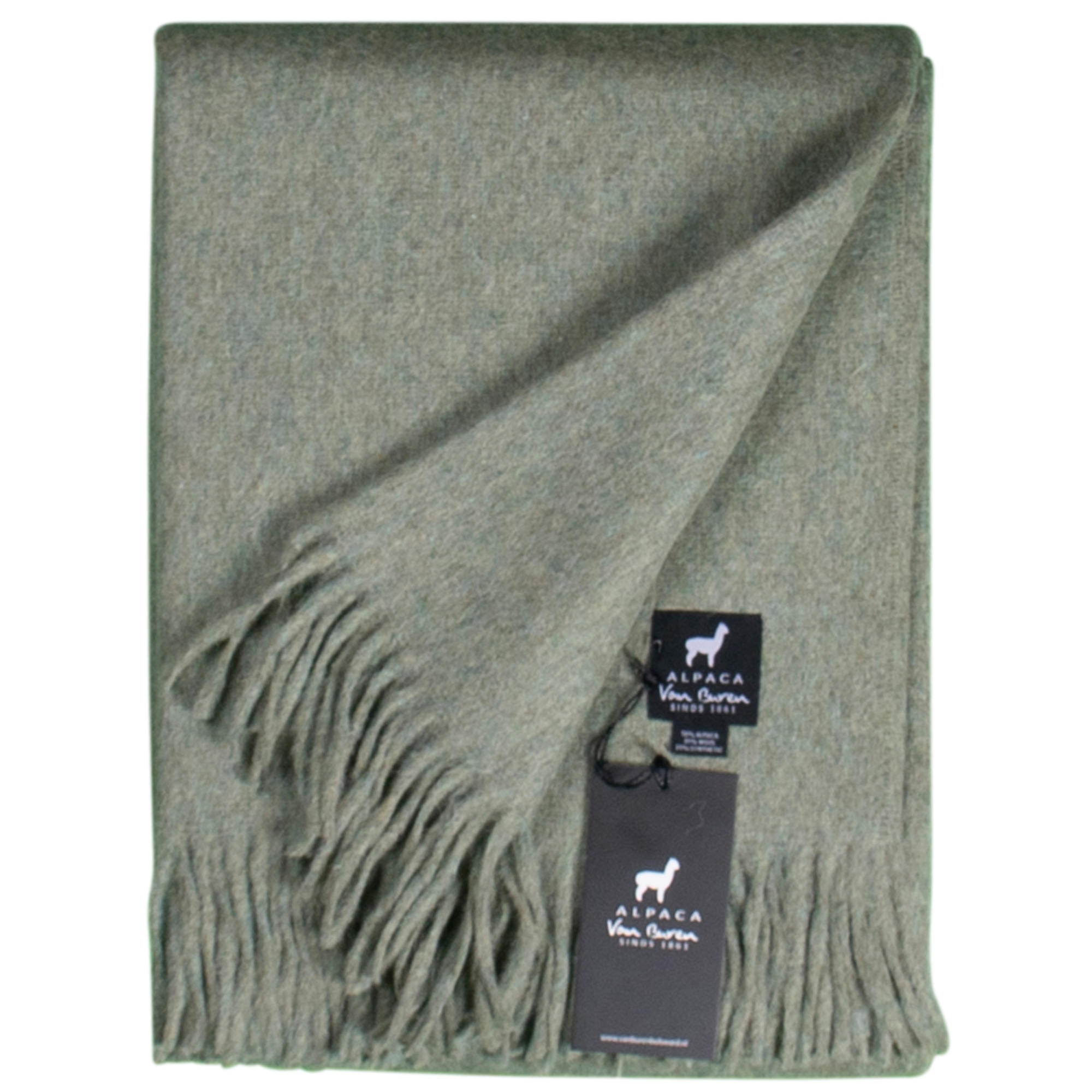 Plaid Praantun Mintgroen 200x150 cm - Afbeelding 2