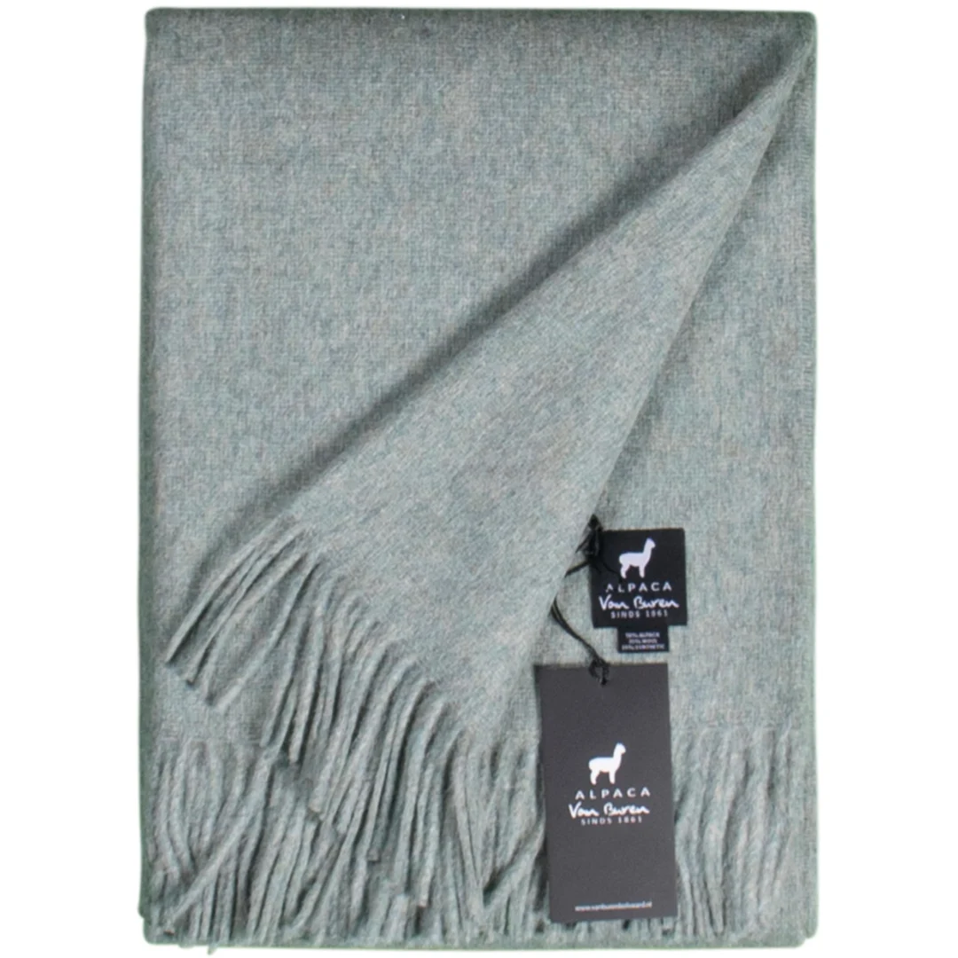 Plaid Grooskel Mintgroen 200x150 cm - Afbeelding 2