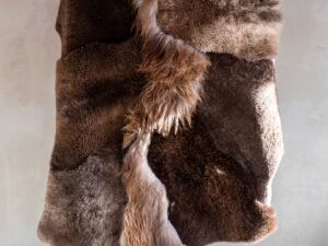 Schapenvacht Grierar Bruin 180x120 cm