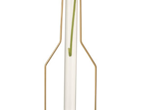 Vaas Brietund Metaal Goud H33 cm