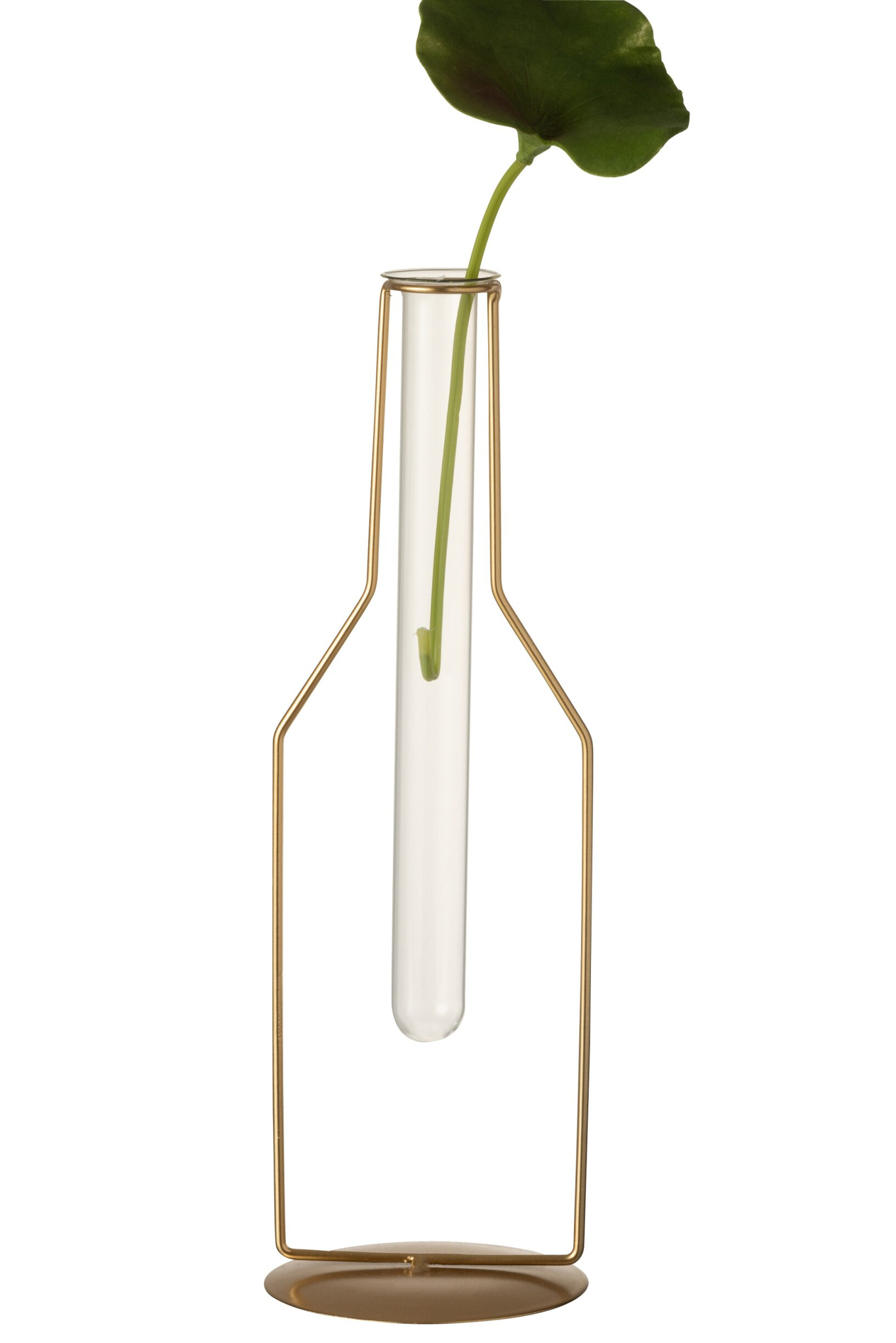 Vaas Brietund Metaal Goud H33 cm