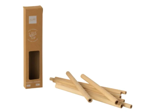 Zeka bamboe opbergdoos naturel met compacte vorm en rustige, lichte uitstraling