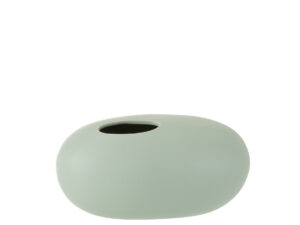Vaas Fleiva Keramiek Groen H13 cm