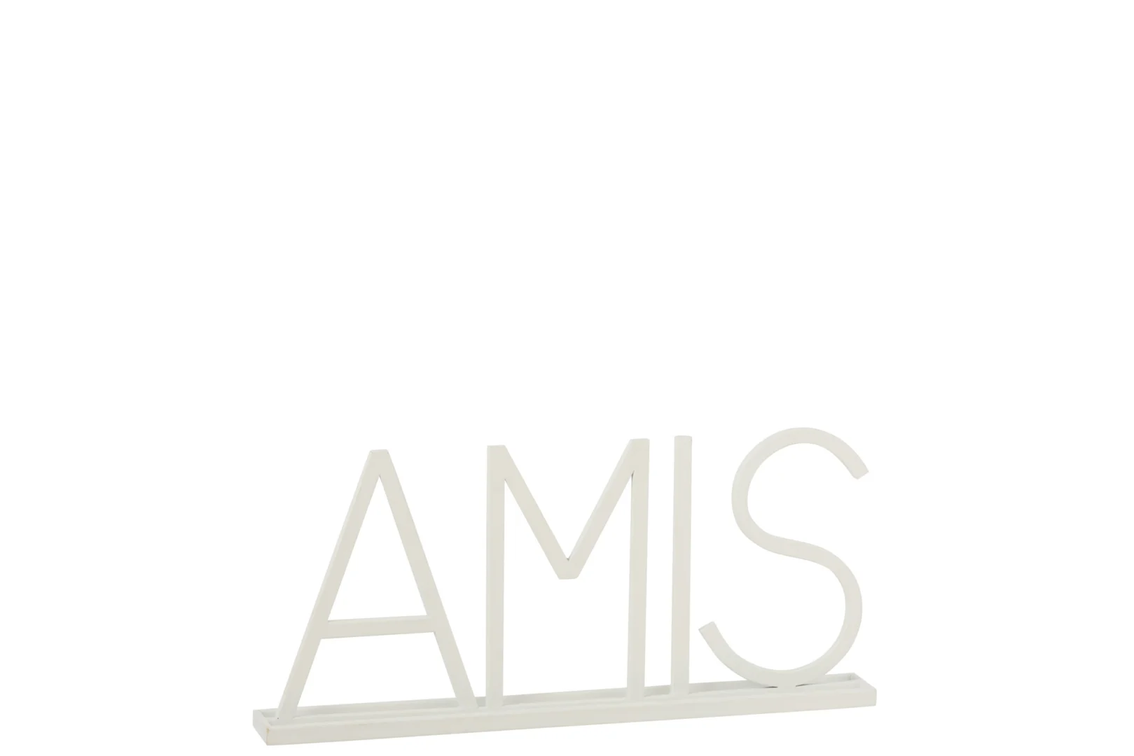 Woonaccessoire Bussum Metaal Wit - Afbeelding 2