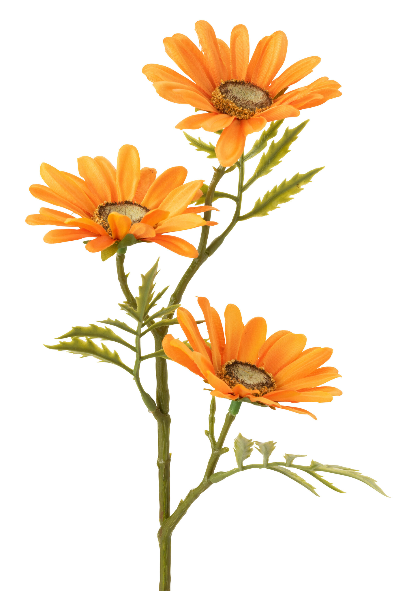 Kunstbloem Paaldira Polyester Oranje