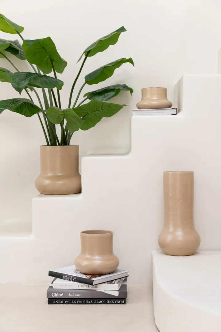 Pot Kloobena Polyethyleen Groen H70 cm - Afbeelding 3